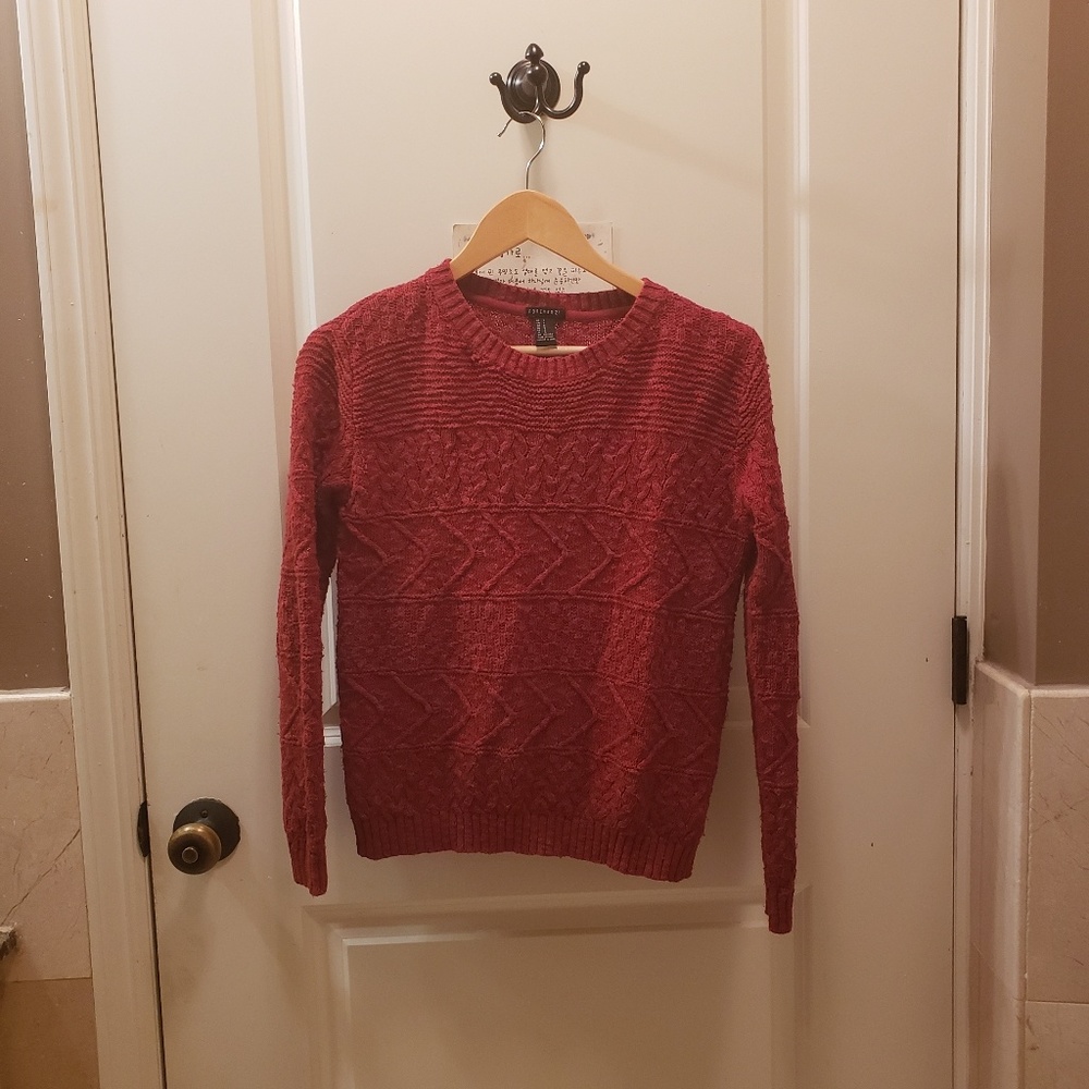 Red vintage sweater